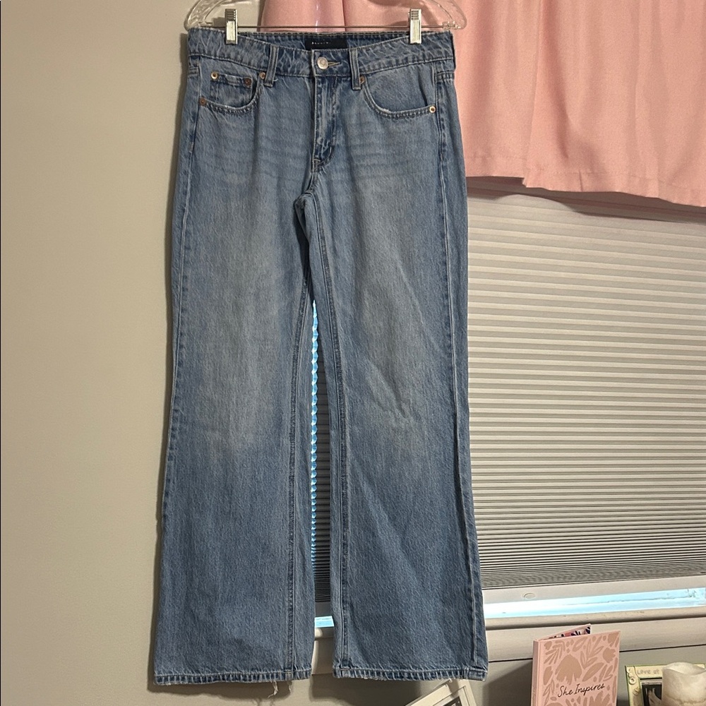 Aeropostale Light Blue Baggy Flare Jeans